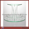 Shaped Carving Table Acrylic Food Stand